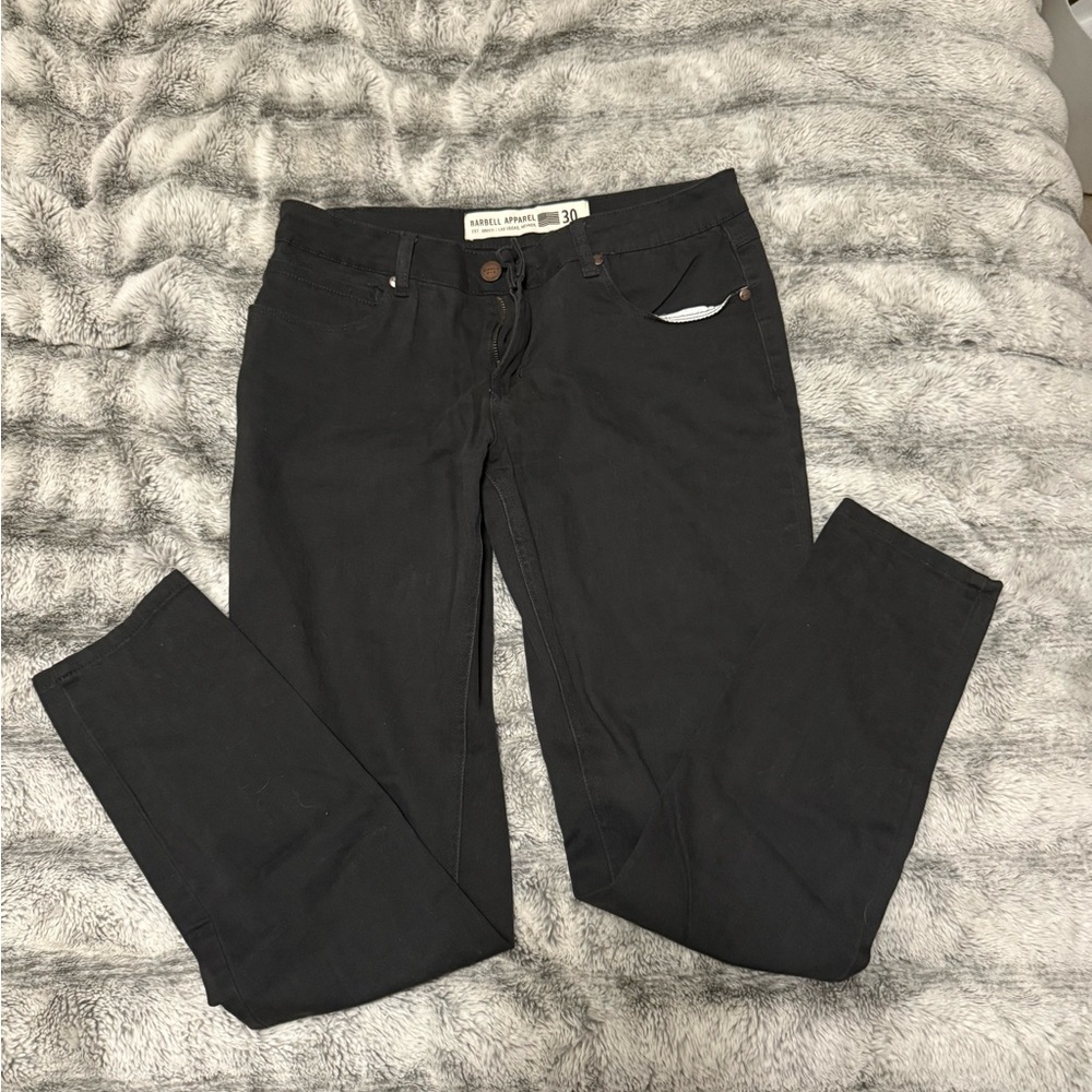 Barbell Apparel Women's Classic dark gray Skinny Jeans